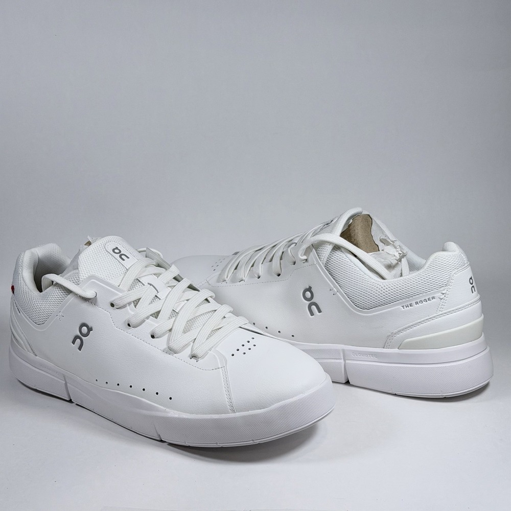 ON RUN Men's Size-13M The Roger  Advantage Sneakers White